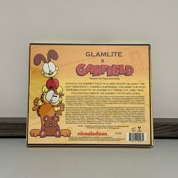 Glamlite x Garfield Eyeshadow Palette-New - Picture 3 of 13